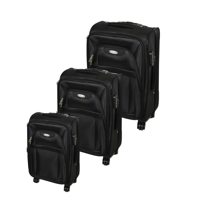 Travel bag kit 3 black Megatek
