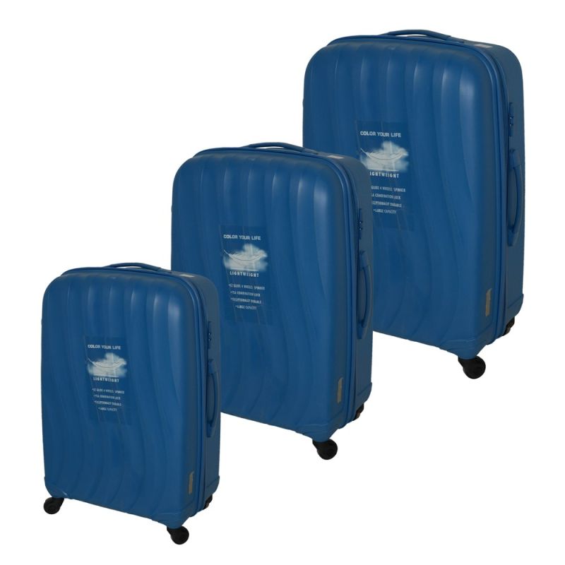 Travel bag kit 3 blu Megatek