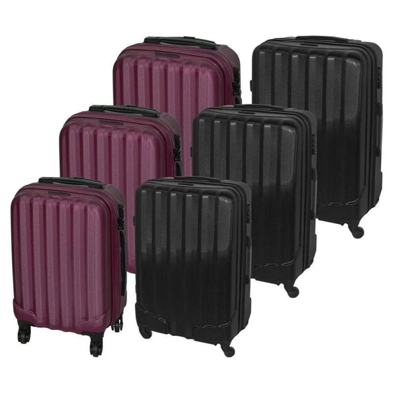 Travel bag kit 3 gloss purple Megatek