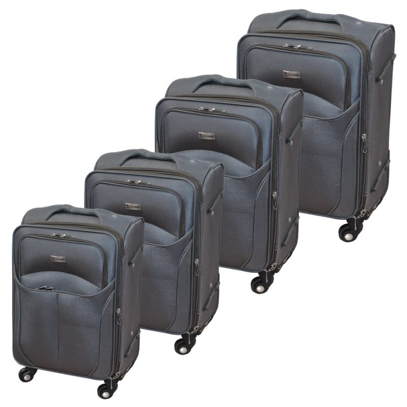 Travel bag kit 4 brown Megatek