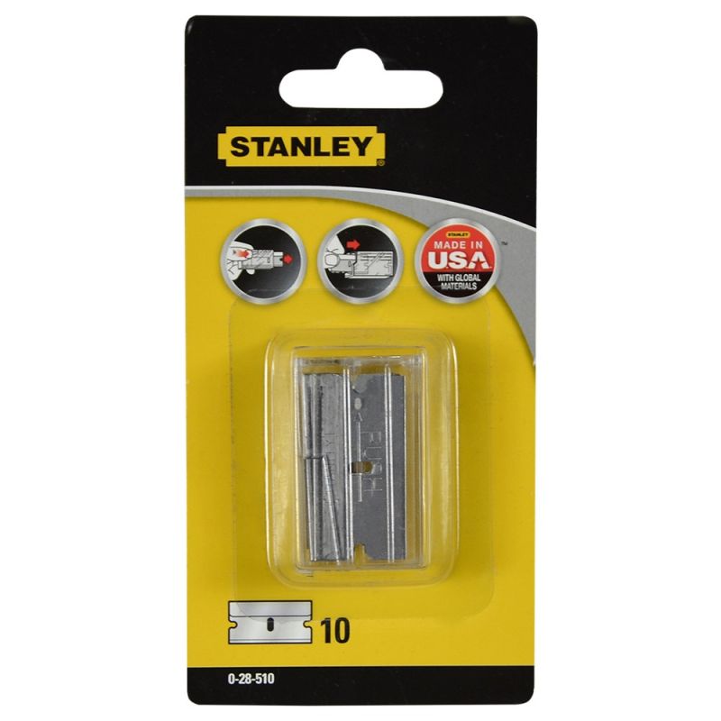 Replacement Blades 10pcs Pack for 40mm Stanley Scraper Meg