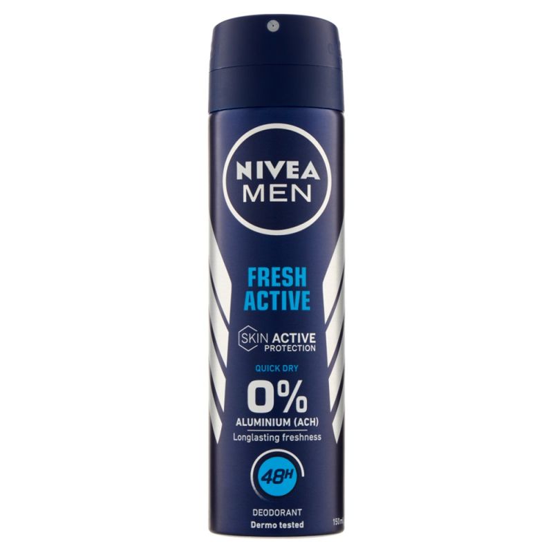 Antipërspirant spray for men, Nivea, Fresh active, 150 ml, 1