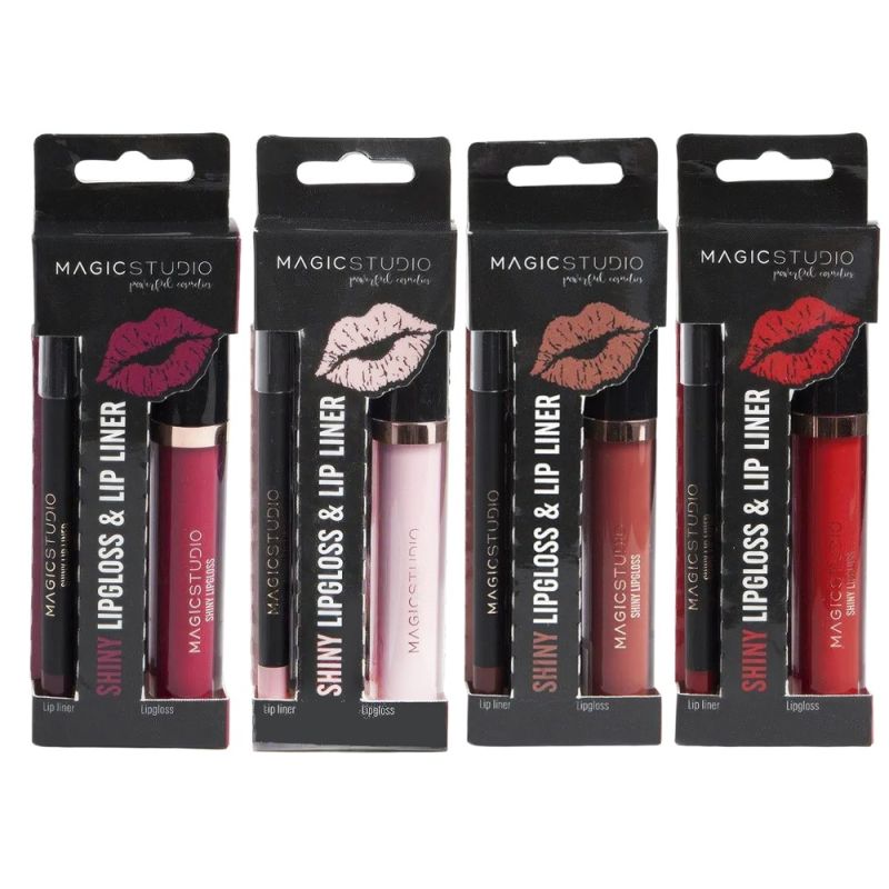 Magic Studio Lip Gloss and Pencil, Mixed colour, 1 pack | Me