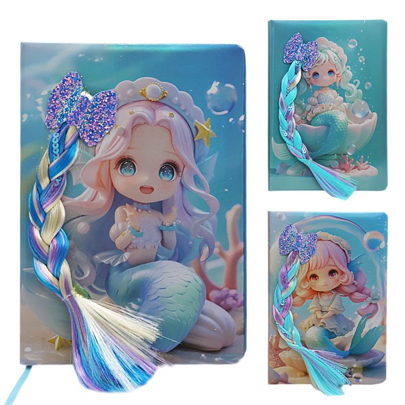 Notepad Mermaid Notepad, Little Mermaid, 1 piece | Megatek