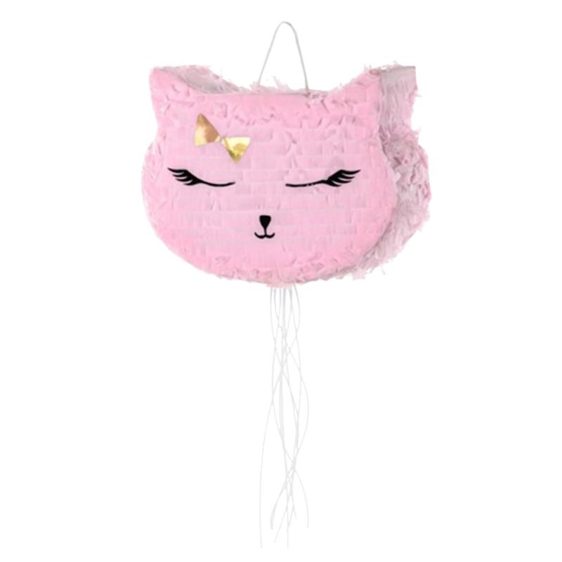 Wildcat Pinata Pinata in shape of cat in pink colour, 1 piece | Megatek