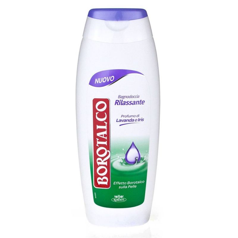 Relaxing body shampoo, Borotalco, plastic, 500 ml, white, pu