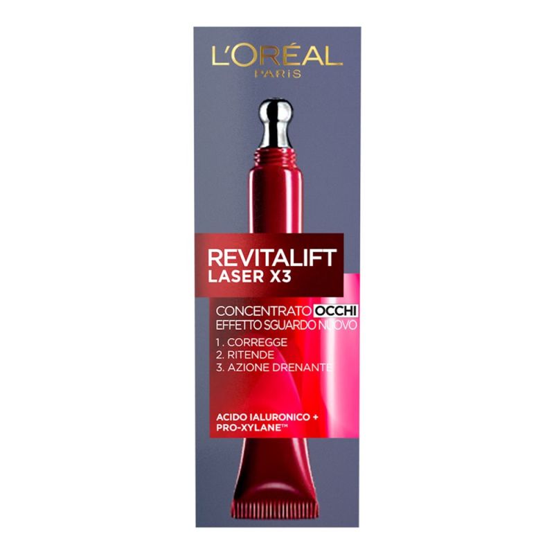 Revitalift eye treatment regenerating cream, L'Oreal, plasti