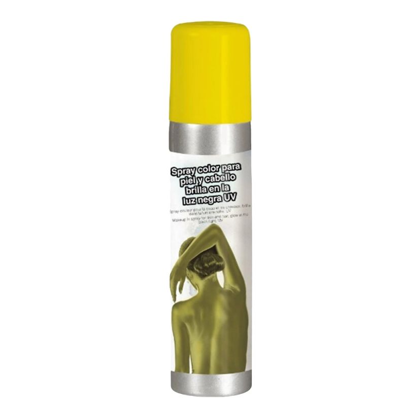 Hairspray and body spray, 75 ml, yellow Megatek