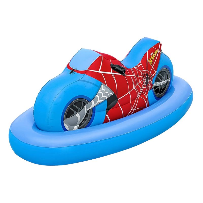 Komardare uji forme motori Spider-Man Bestway, PVC, blu/e ku