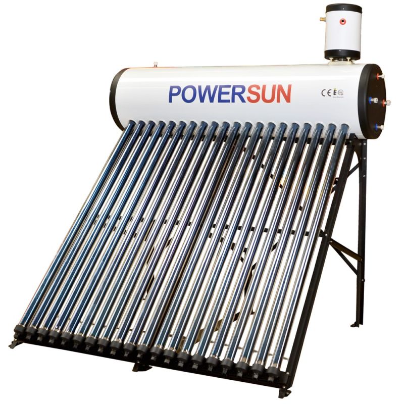 Solar water heater, 200 Lt, 20 vacuum tubes, 1/2 bar