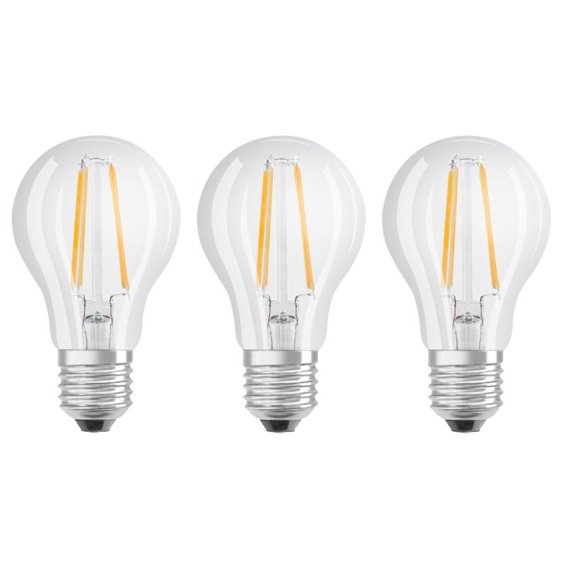 Llambë LED, Osram, 6 W, 806 lm, E27, 4000 K, A60, me filamen