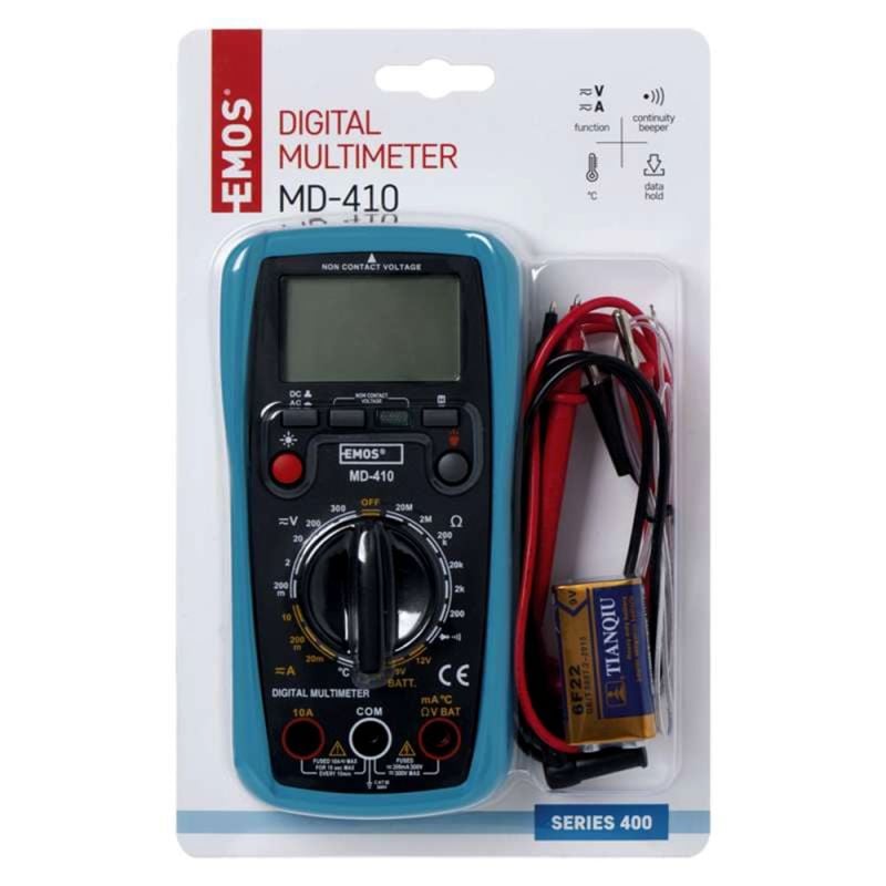 Multimeter Emos Multimeter, Emos, 200 mV – 300 V AC, 20 mA – 10 A AC, 200 mV