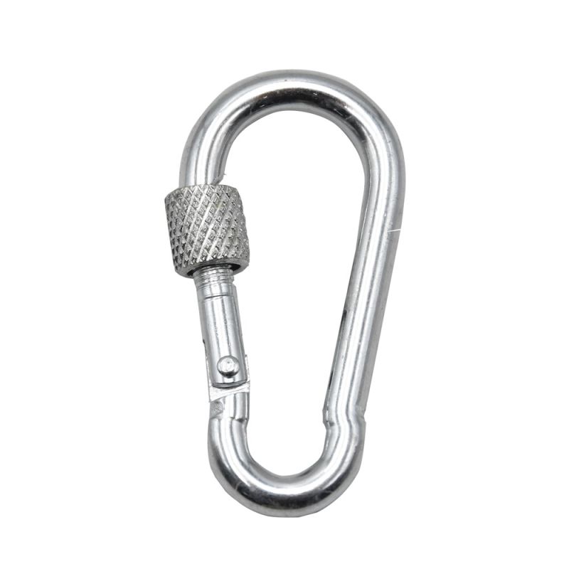Safety snap hook with screw lock D6 Megatek