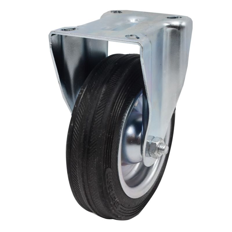 Fixed Wheels, Wheel with steel rim (bush), Ø150mm | Megatek