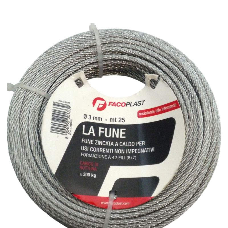 Gp Wire Rope 6x7 WIRES (6x7+AT) winch galvanized steel wire rope | Megatek