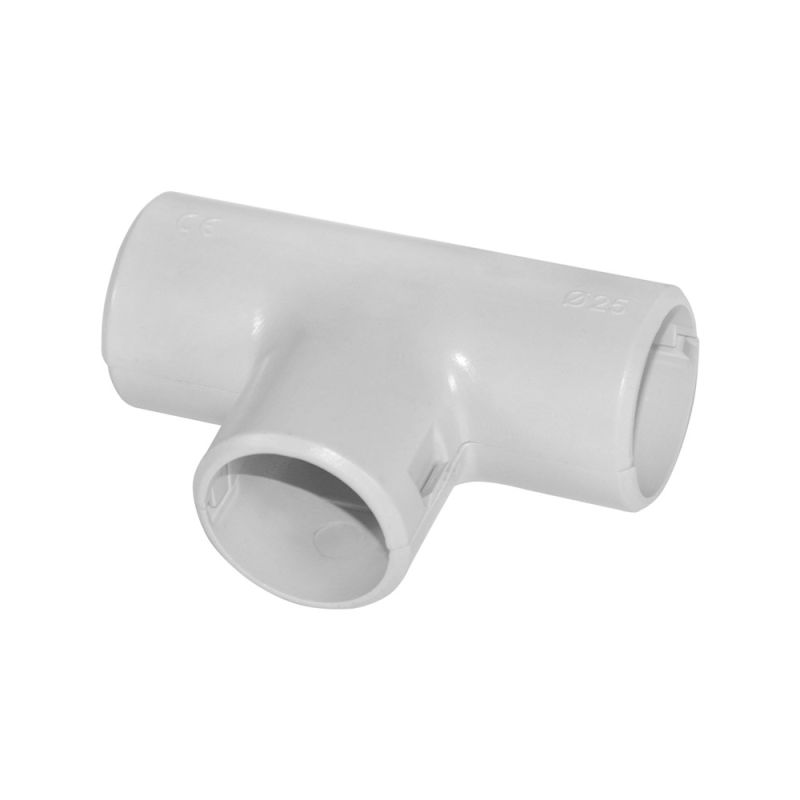 T coupling Ø25mm, PVC Megatek