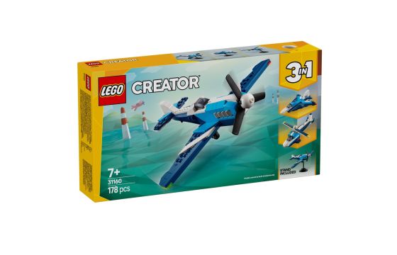 Lego, Creator, Aircraft: Race Plane, 3 in 1, +7 years, 1 pie