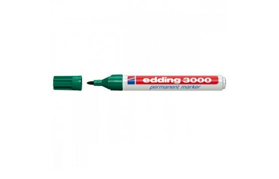Praten tegen verachten Hijgend Permanent marker Edding 300, on all surfaces, green | Megatek