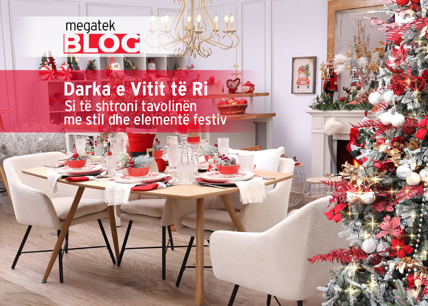 Darka e Vitit të Ri: Si të shtroni tavolinën me stil dhe elementë festiv